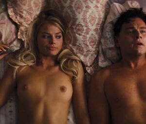Of wolf wall nude from street the scenes Margot Robbie